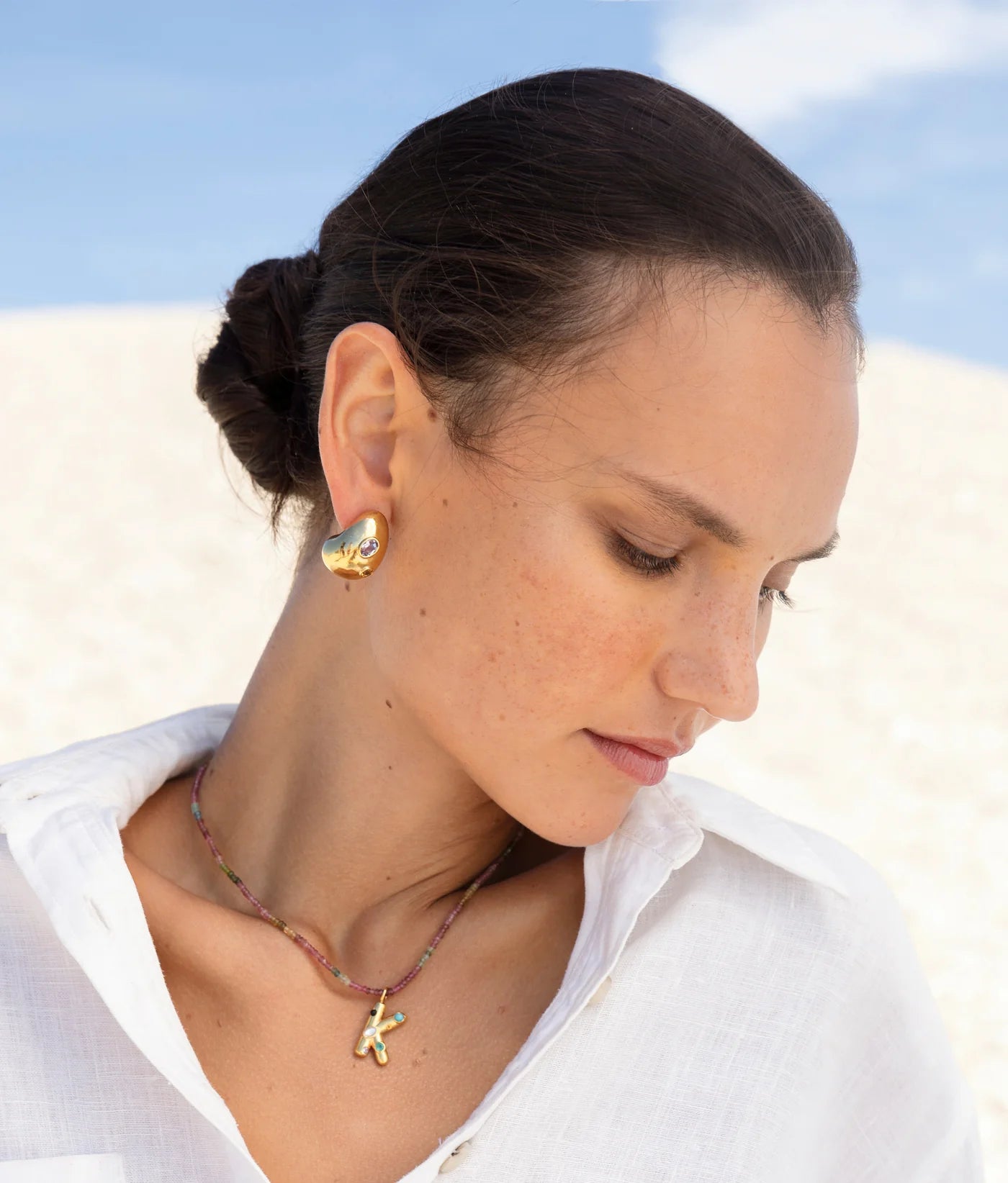 Confetti Letter Charm — Lizzie Fortunato Demi Fine Trunk Show