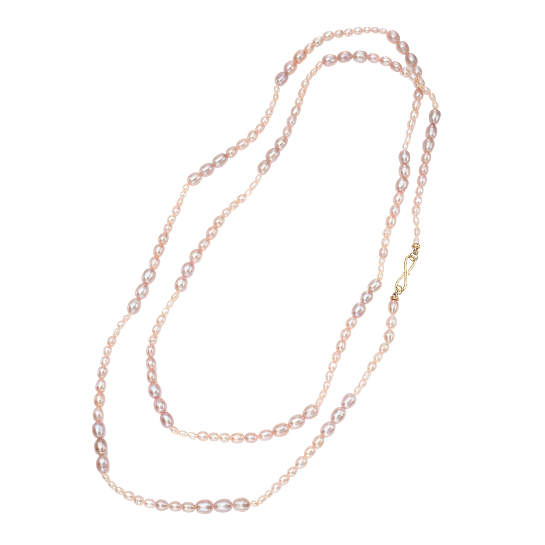 Dario Opera Necklace - Pink — Wedding Day Edit