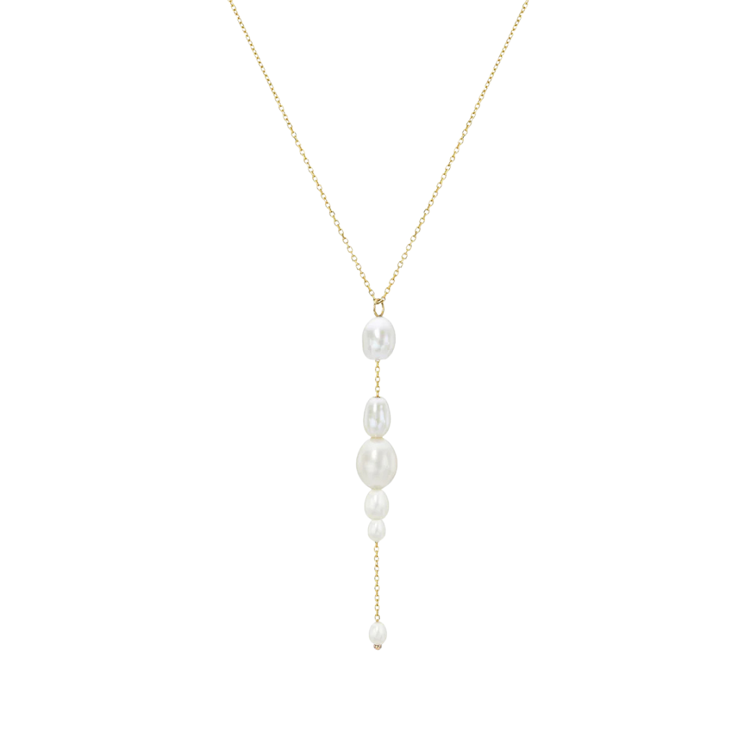 Palazzo Necklace - White — WHITE/SPACE Trunk Show