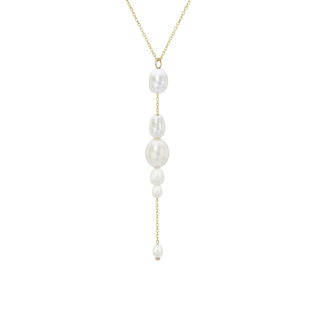 Palazzo Necklace - White — Wedding Day Edit