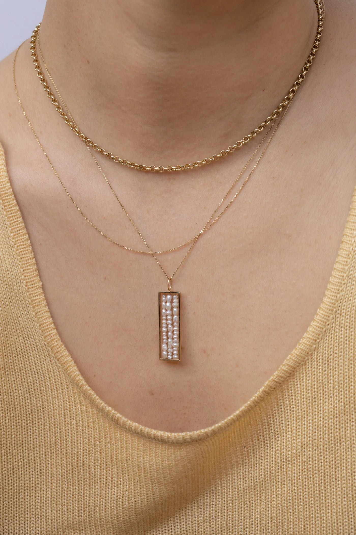 Long Metaphor Necklace  — Wedding Day Edit