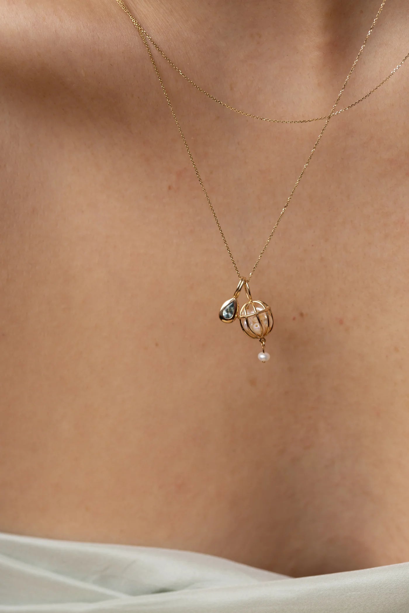 Universe Pearl Necklace