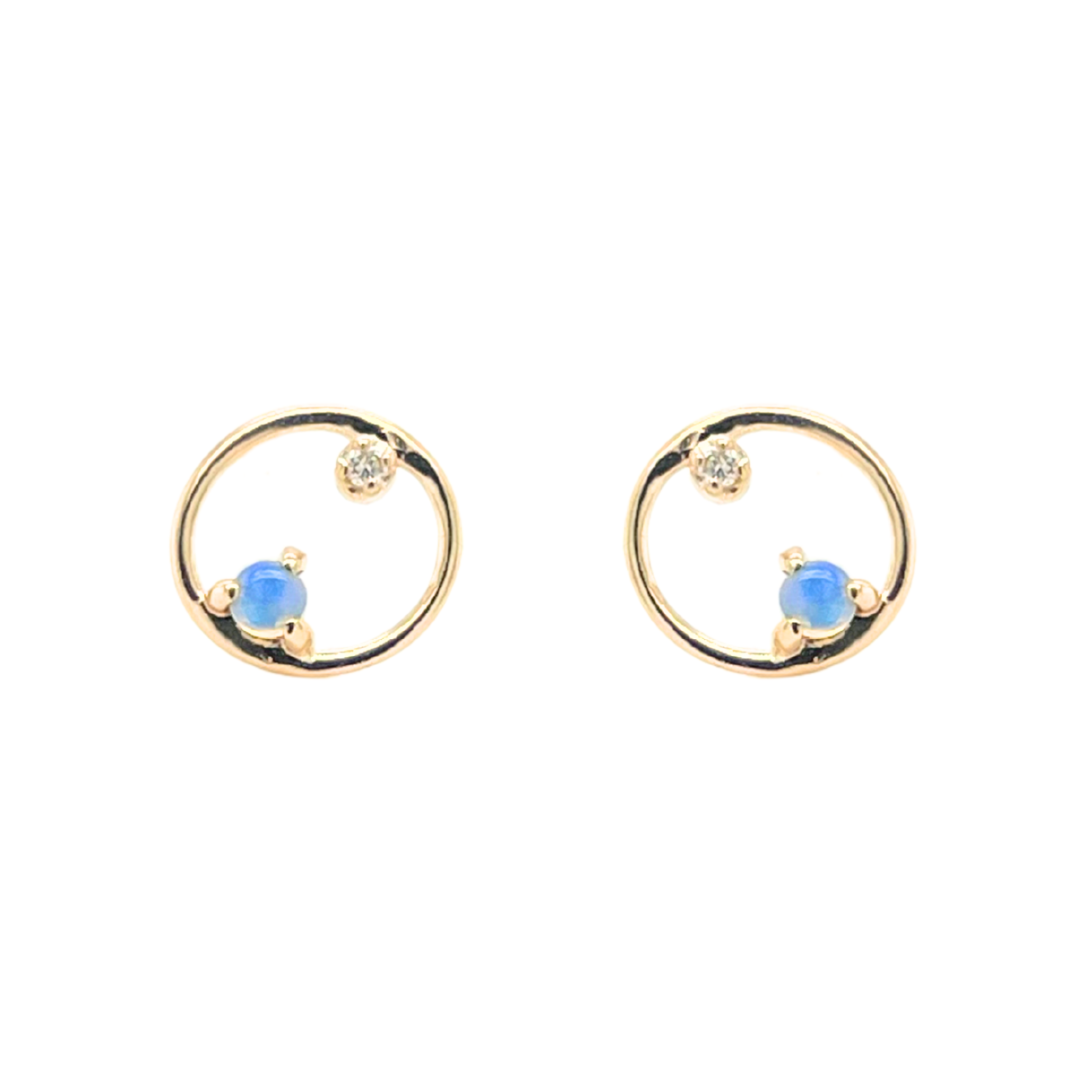 Mini Circle Earring