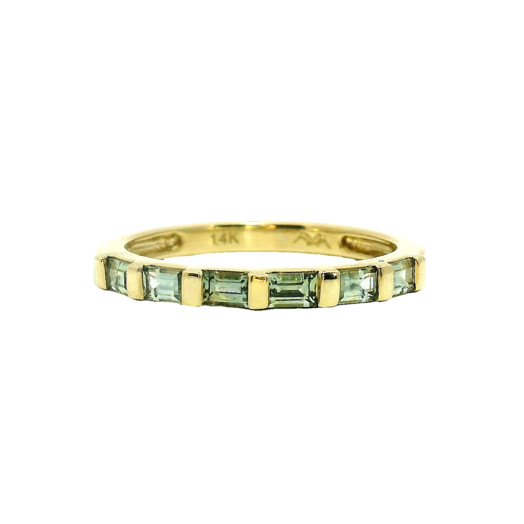 Foliose Baguette Ring — Commitment, Curated