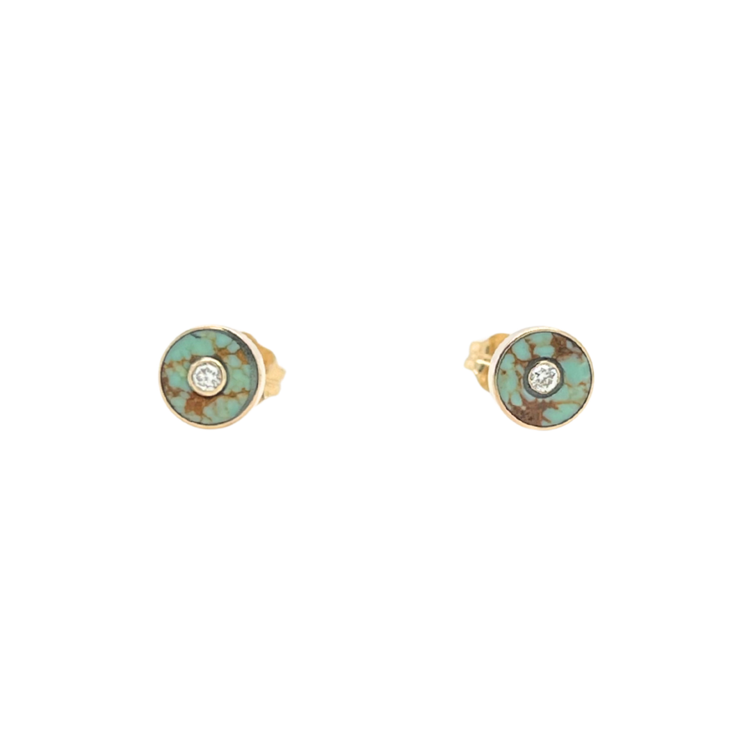 Shobu Earrings - Mantis Turquoise