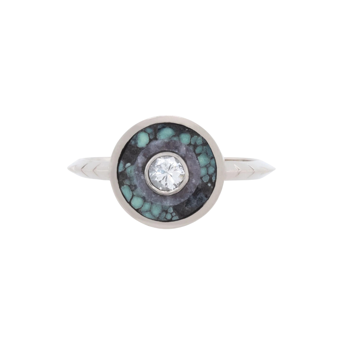 Perseus Bullseye Cerclen Ring — Young in the Mountains Trunk Show
