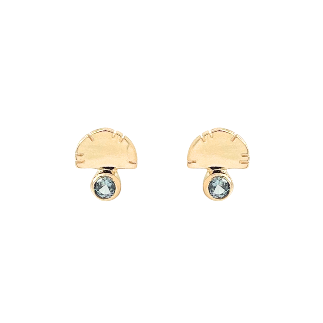 Montana Sapphire Aquilla Studs
