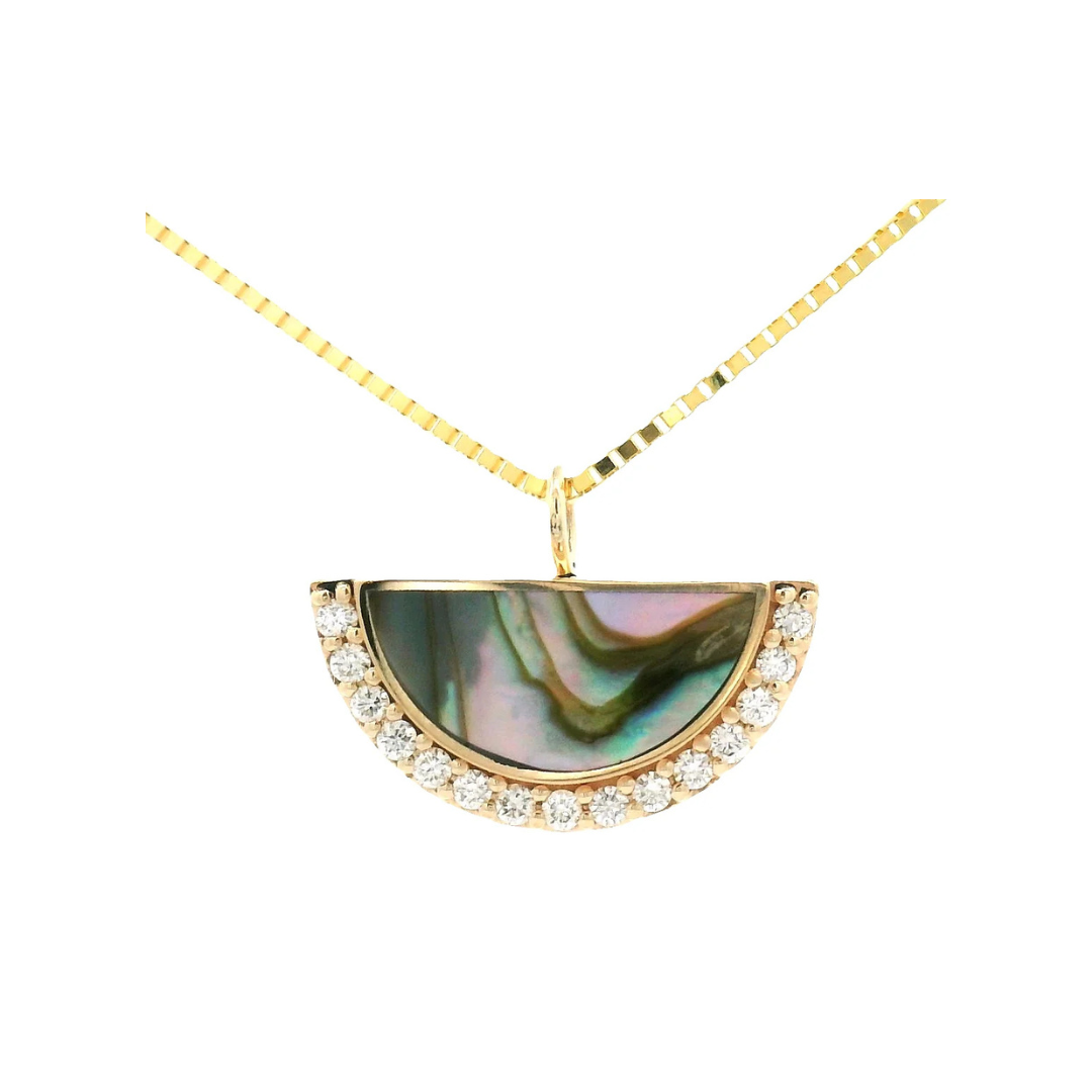 Alba Abalone Necklace — Commitment, Curated