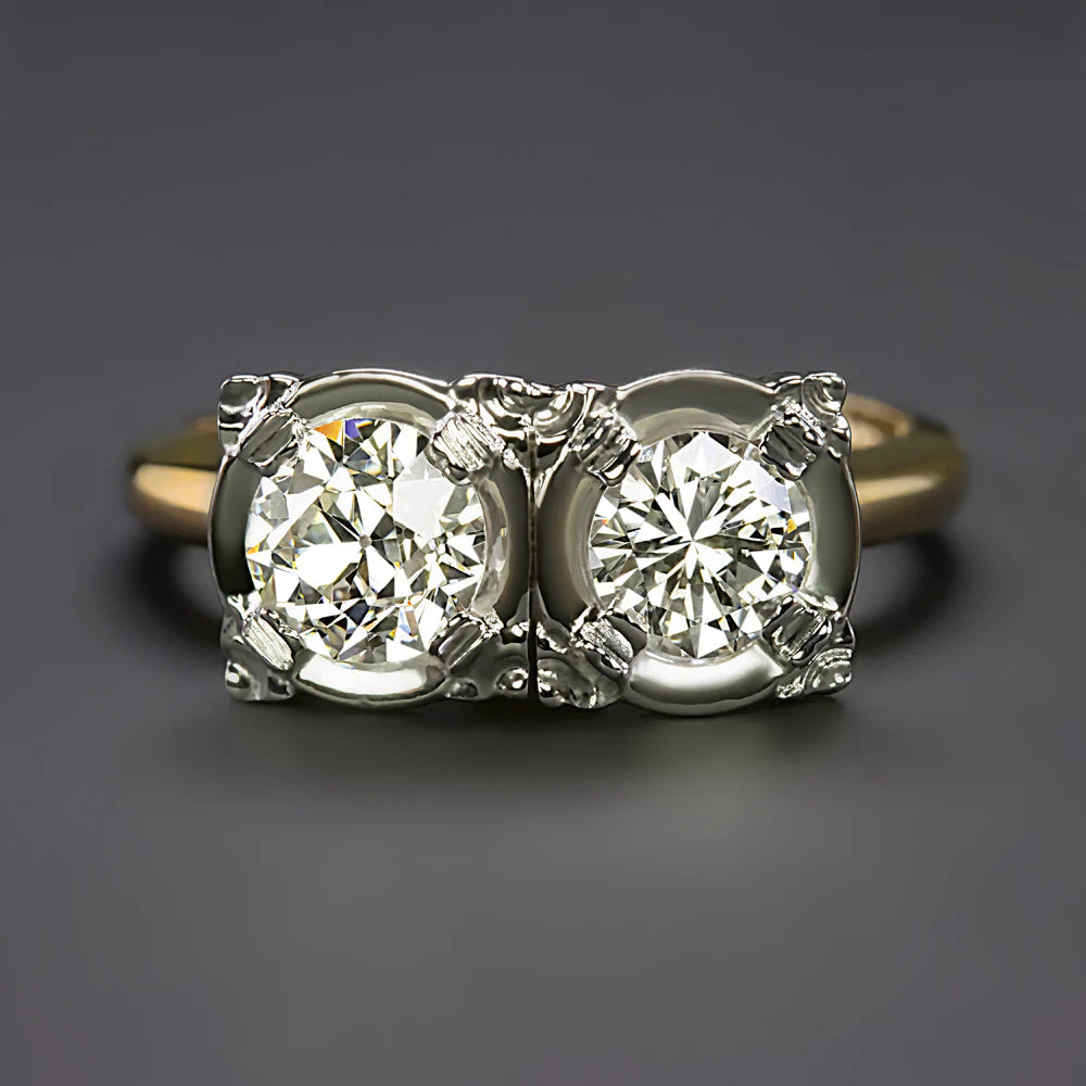 Vintage Toi-et-Moi Ring