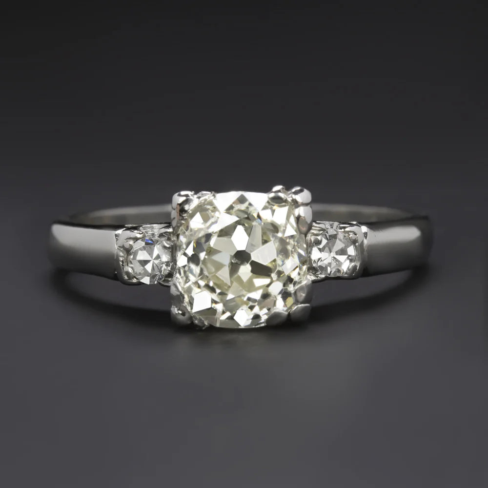 Vintage Old European Cut Diamond Engagement Ring