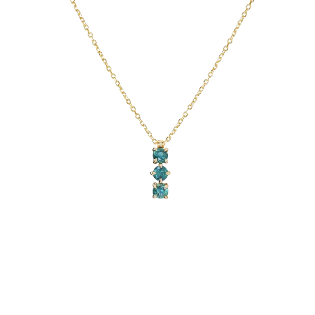 Rae Necklace - Sapphire — BRUCE Jewelry Trunk Show