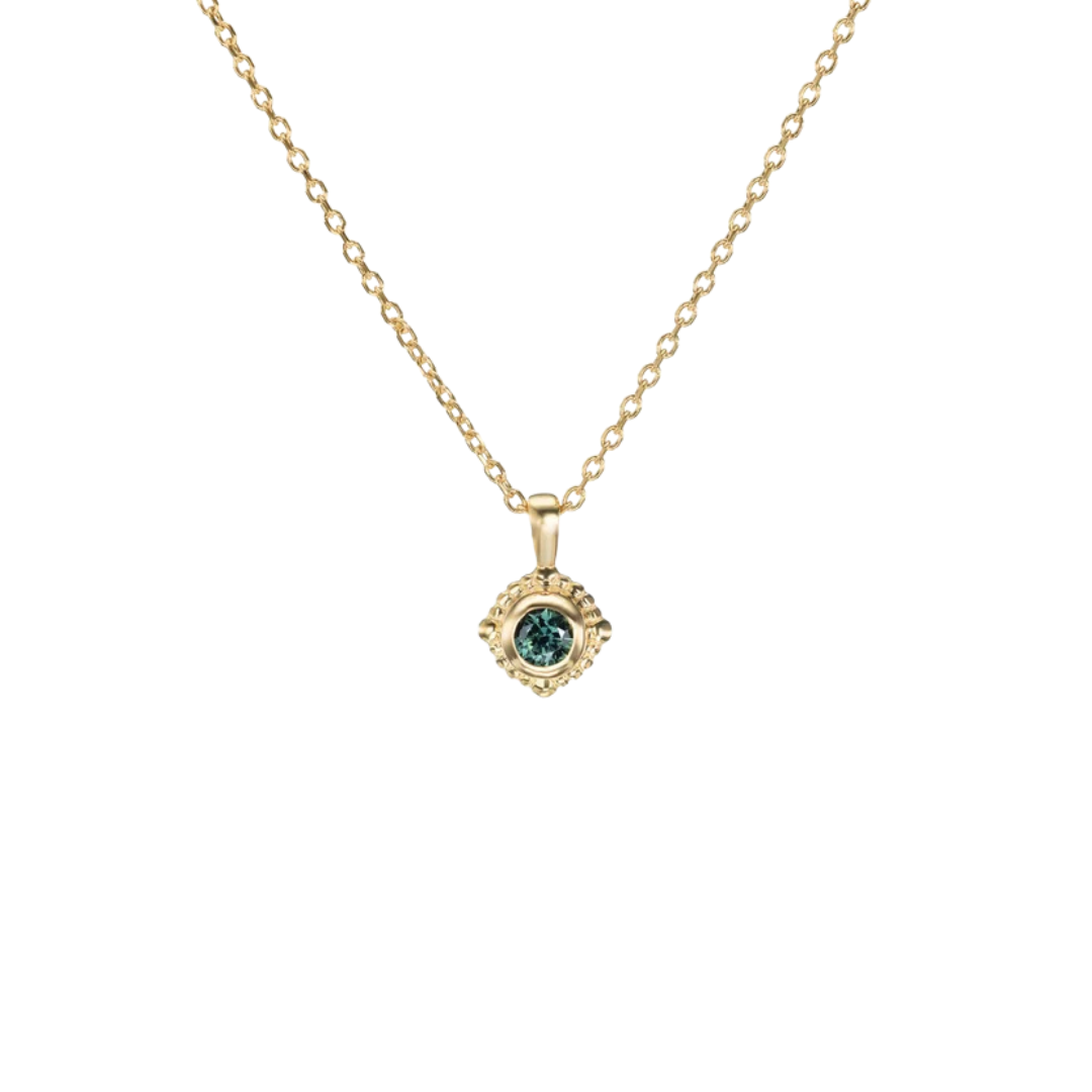 Mari Necklace - Sapphire — BRUCE Jewelry Trunk Show