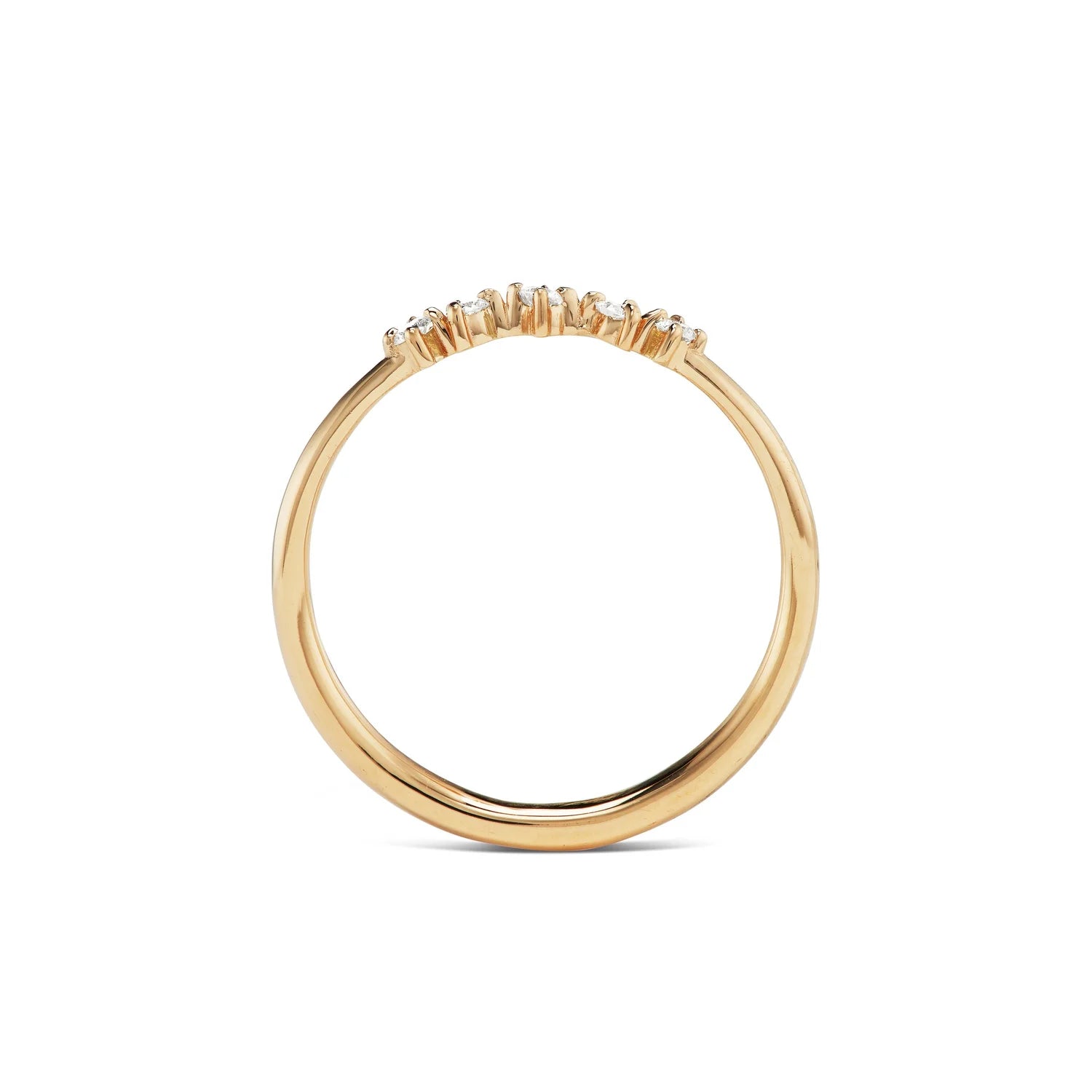 Diamond Cascade Ring — Commitment, Curated