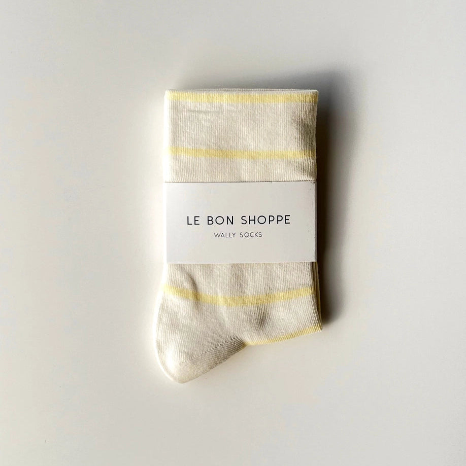 Le Bon Shoppe Wally Socks - Lemon