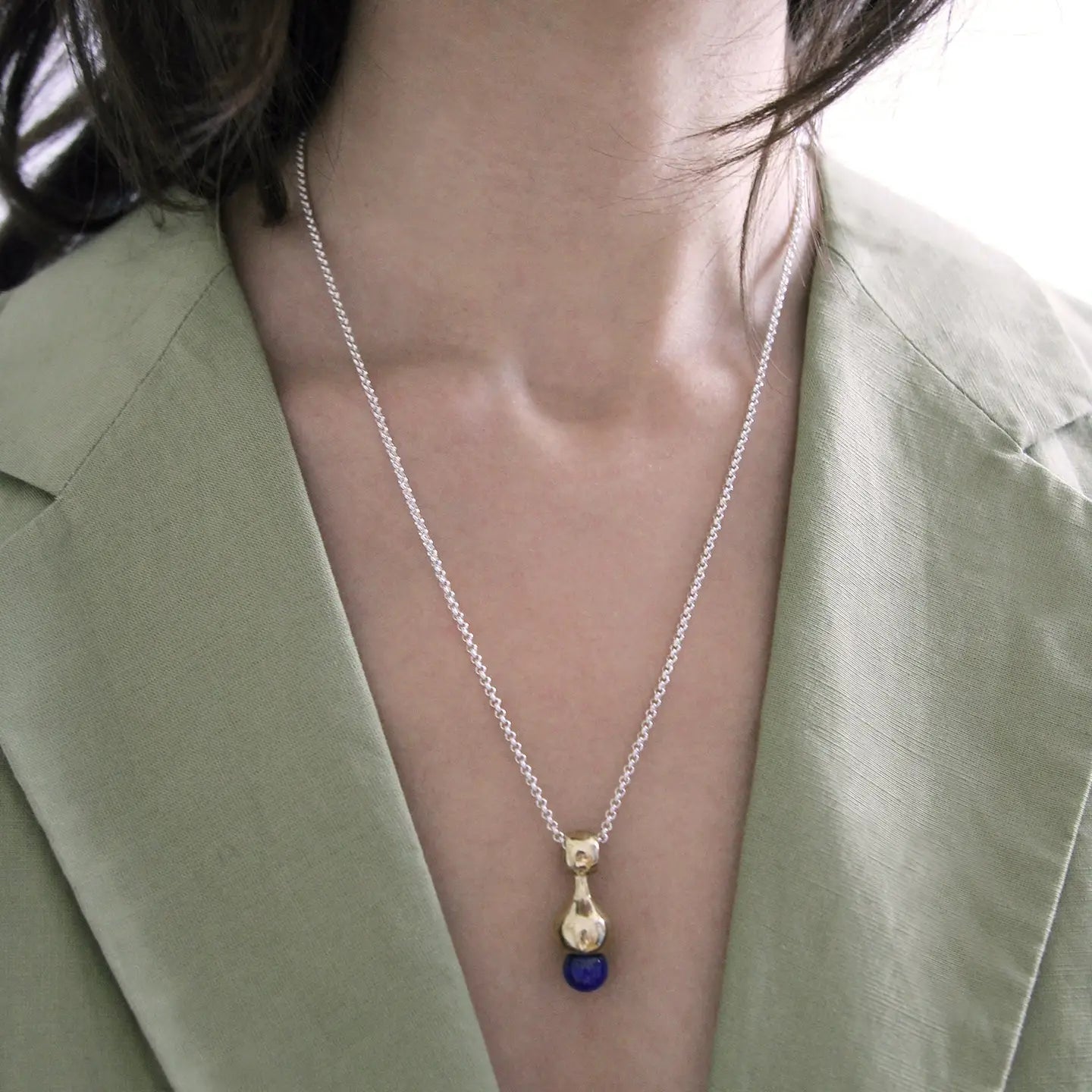 Lapis Henri Necklace