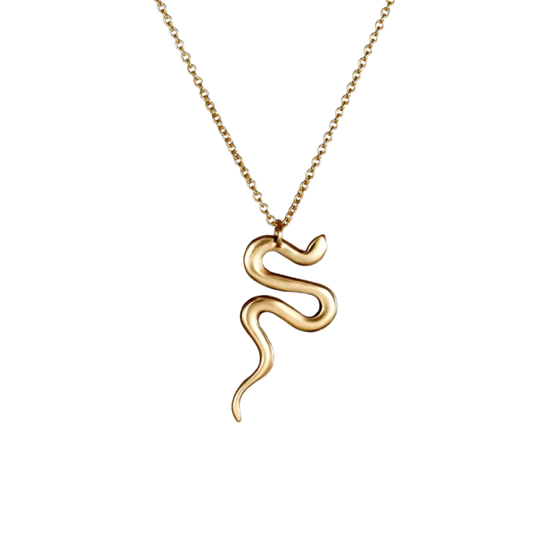 Saka Necklace - Brass