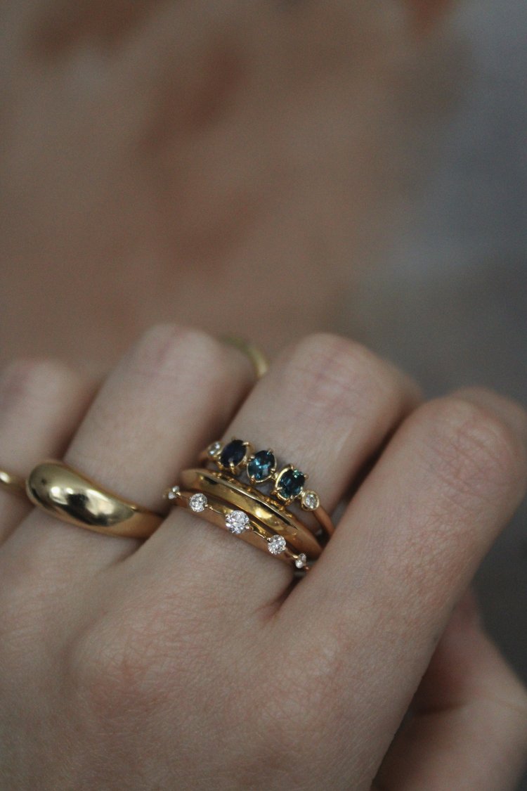 Sapphire Circe Ring — Commitment, Curated
