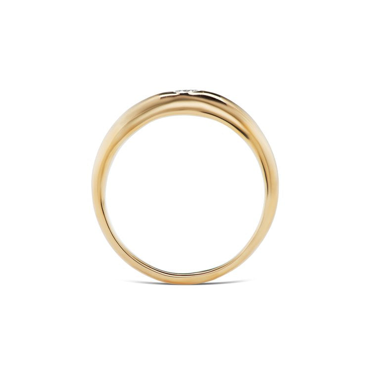 Diamond Leander Ring — Commitment, Curated