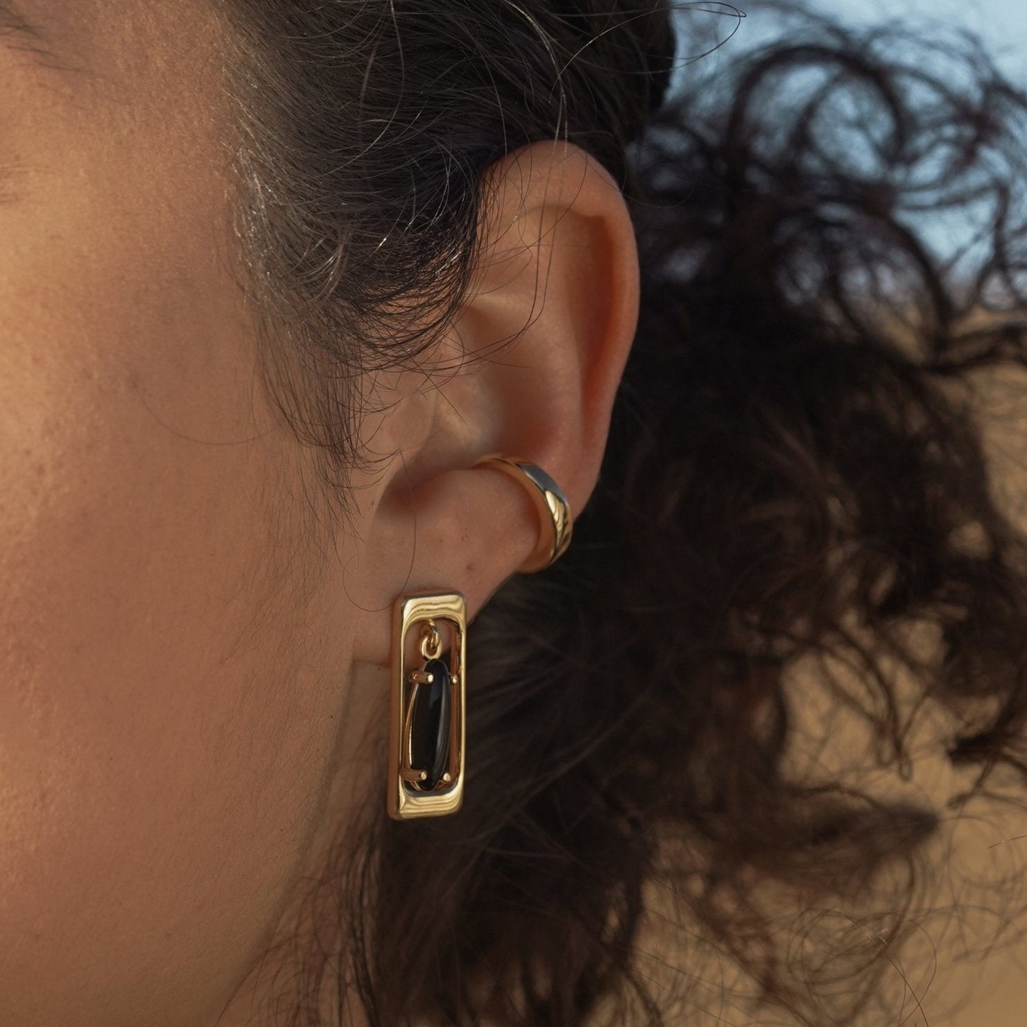 Concord Earrings - Black