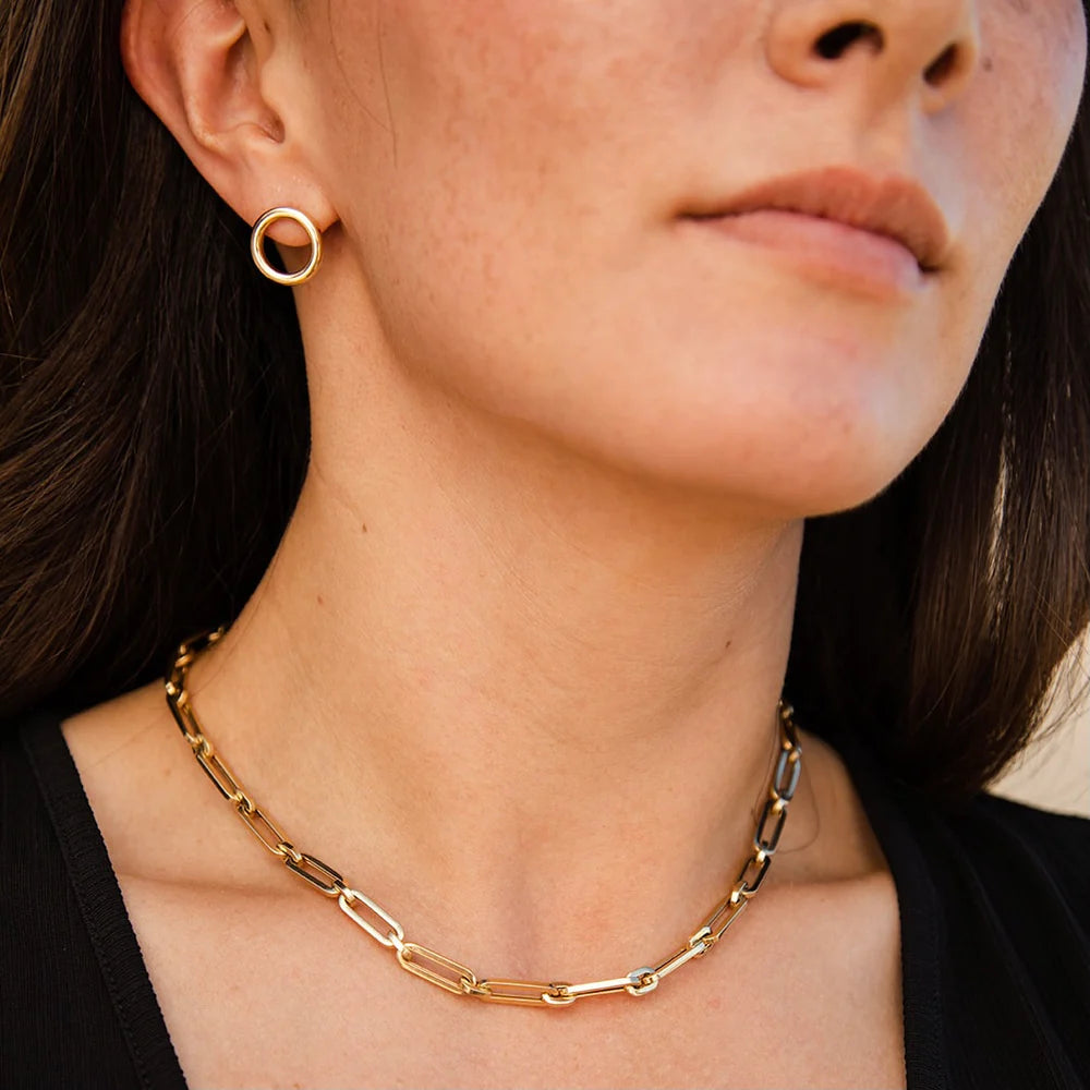 Eclipse Hoop Earrings
