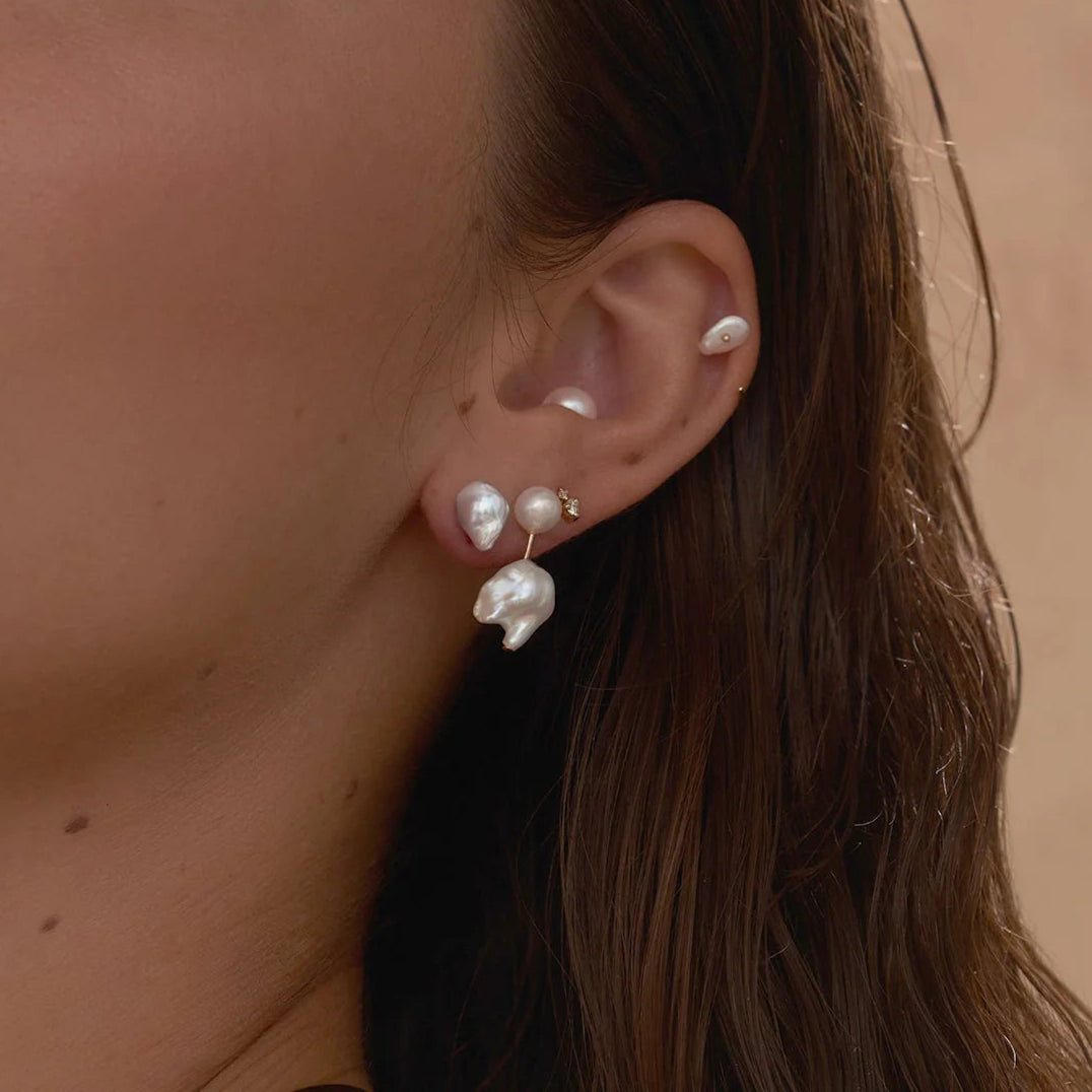 Mini Cloudbar Earrings