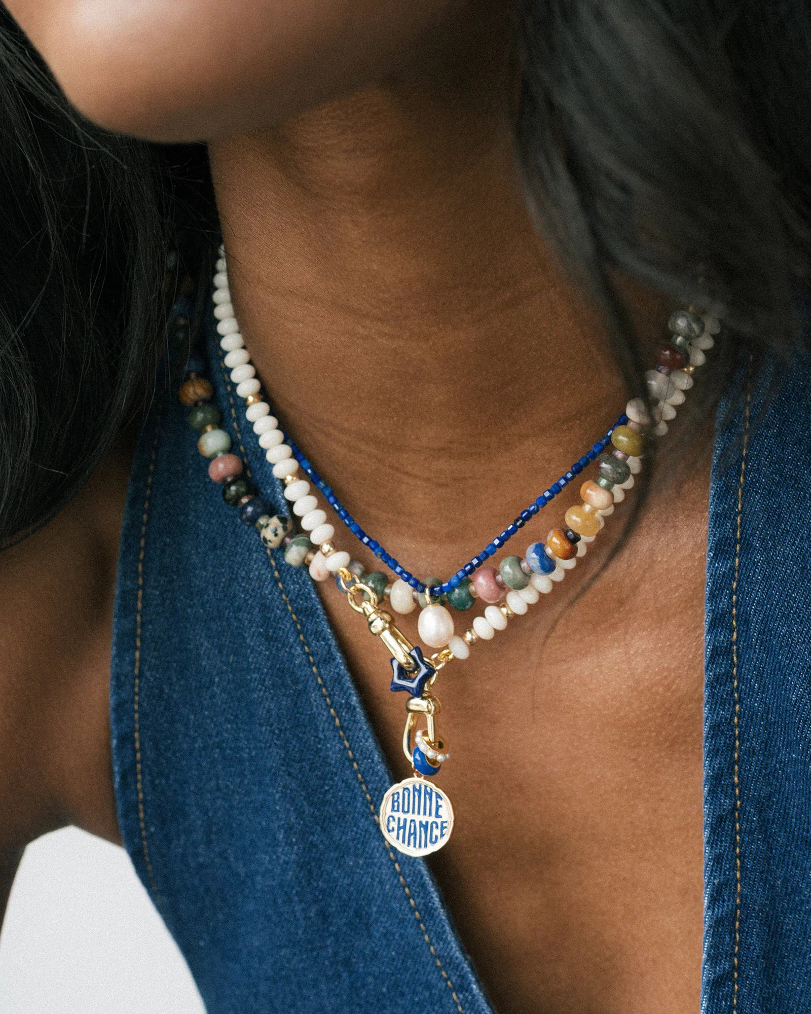 Macey Gemstone Necklace - Marrakesh