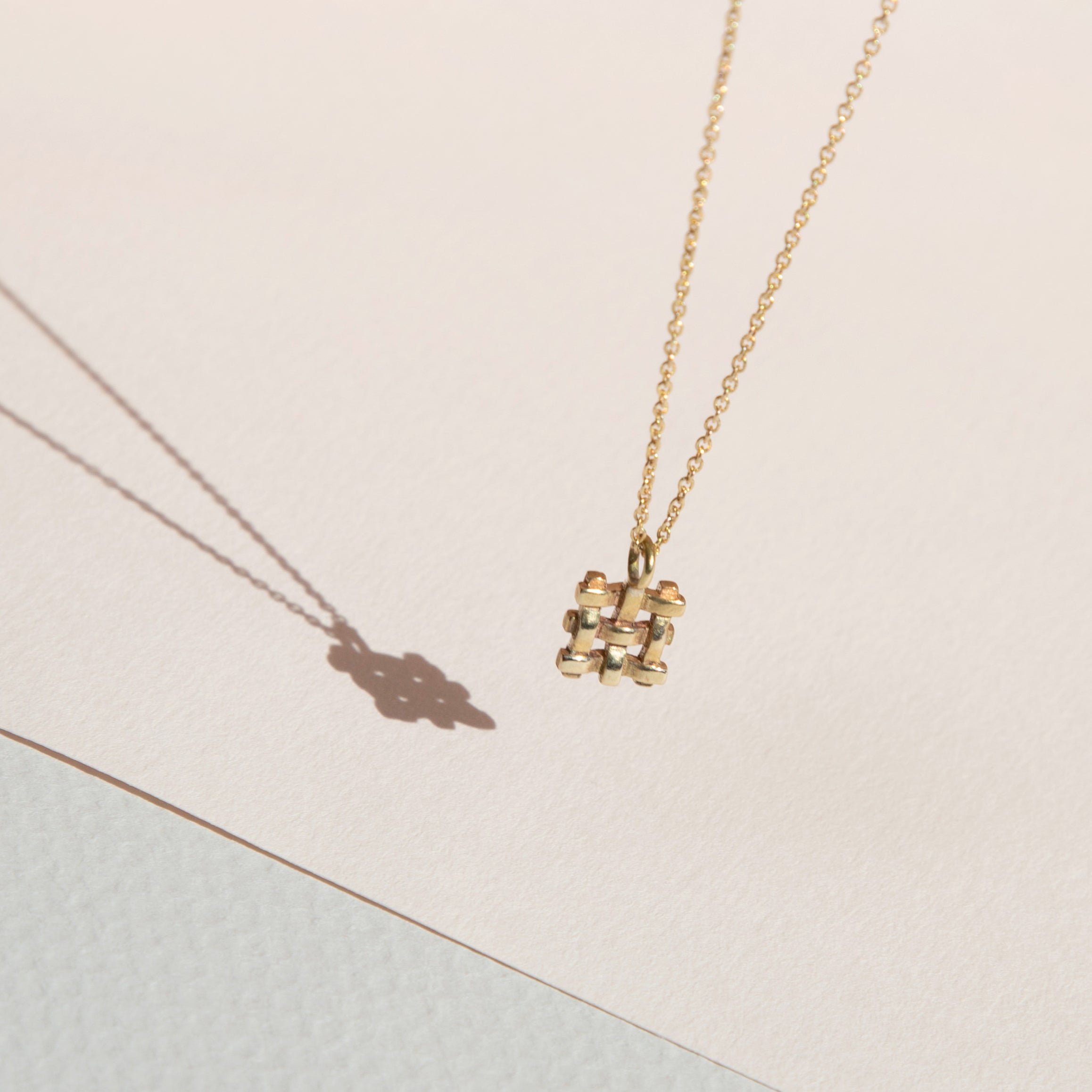 Crosshatch Necklace — Lindsay Lewis Trunk Show