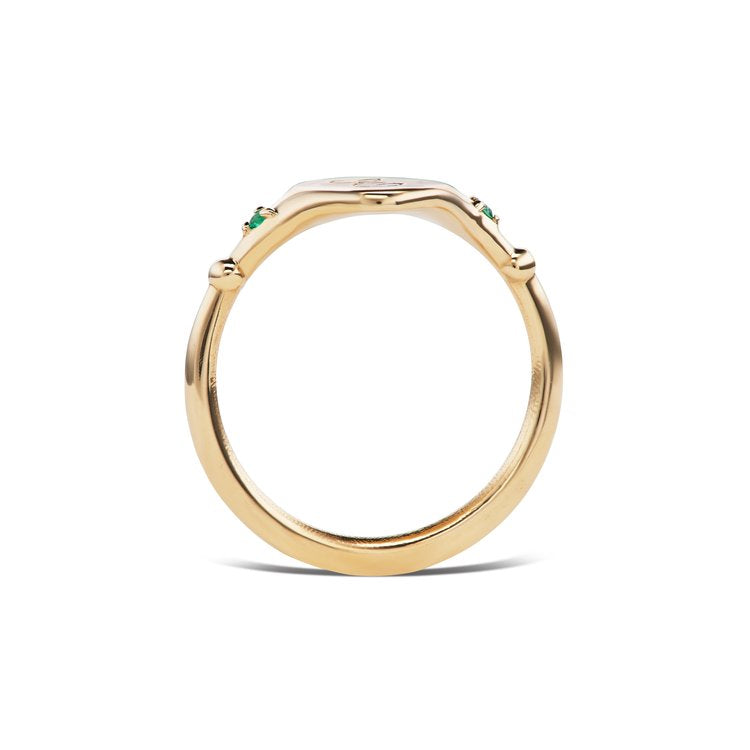 Sonder Signet Ring - Oval — Wedding Day Edit