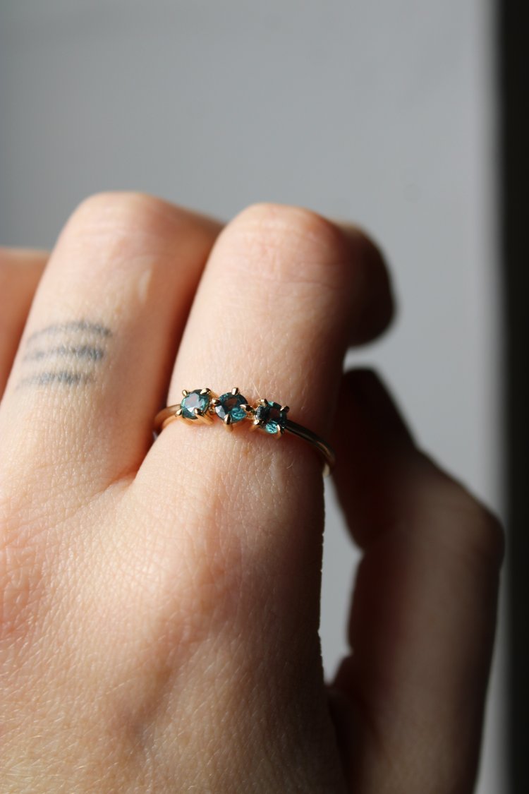 Rae Ring - Sapphire — Commitment, Curated