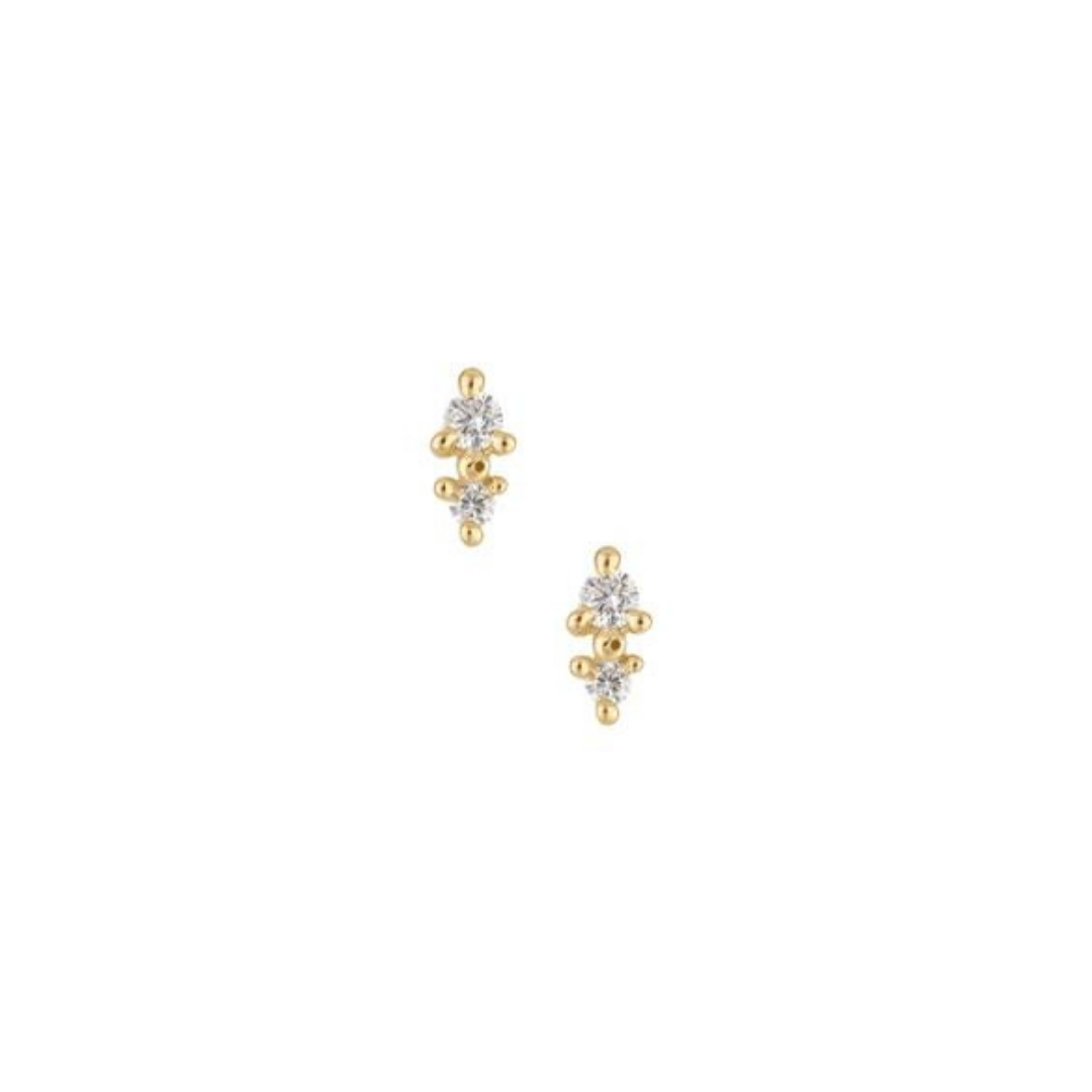 Annaticho Studs - Diamond
