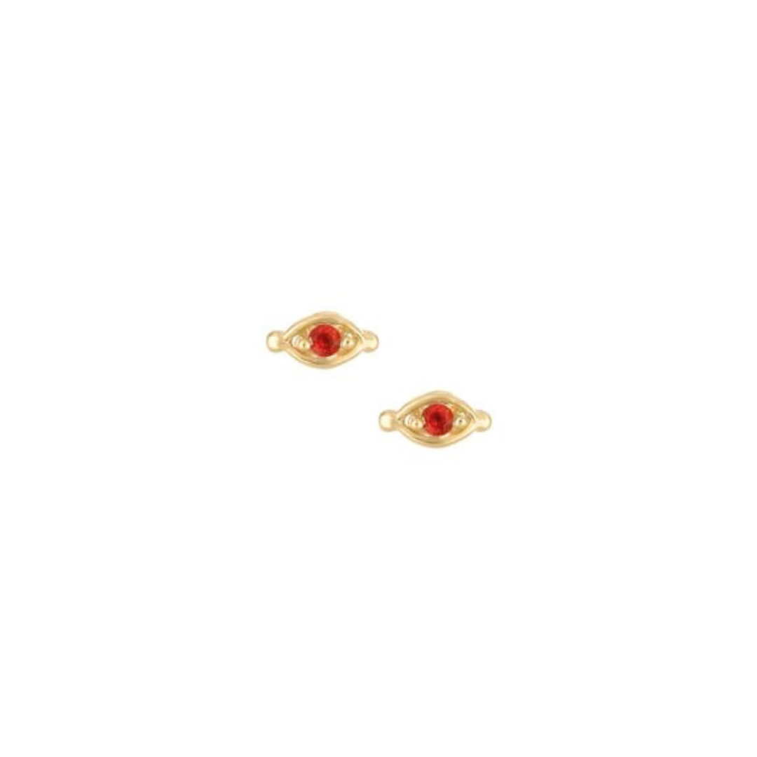 EyeBye Studs - Red