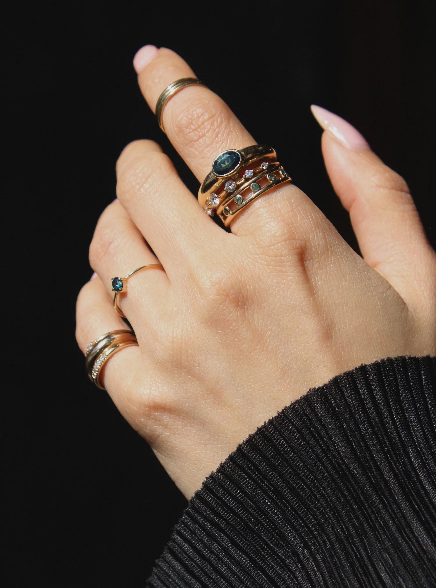 Candy Clio Ring - Sapphire — Commitment, Curated