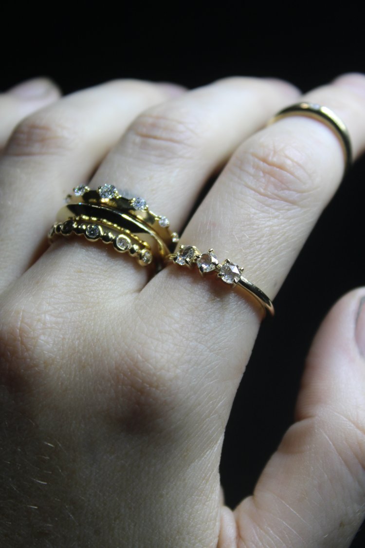 Rae Ring - White Diamond — Commitment, Curated