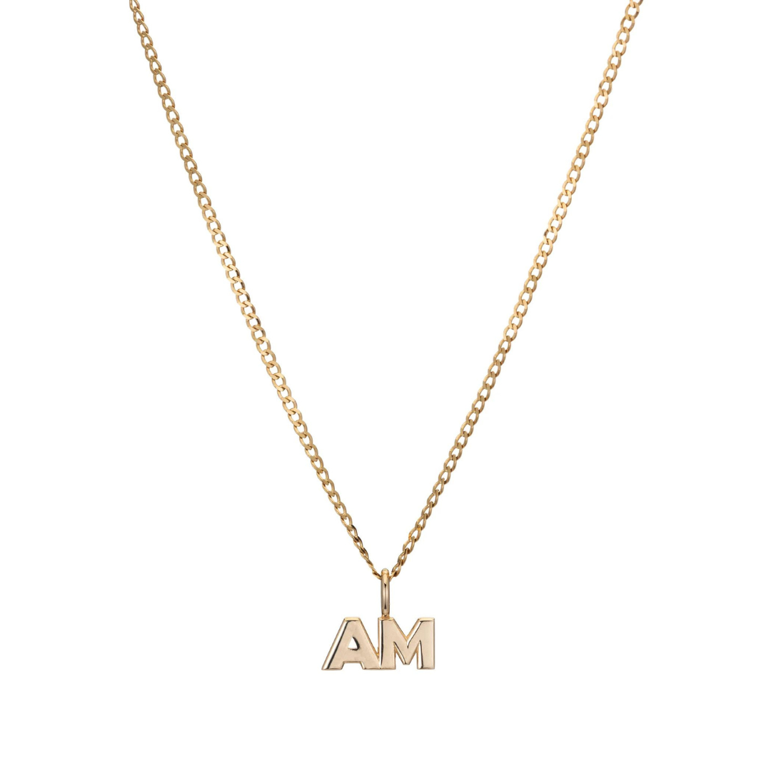 Moniker Initial Necklace — Customized + Collected Trunk Show