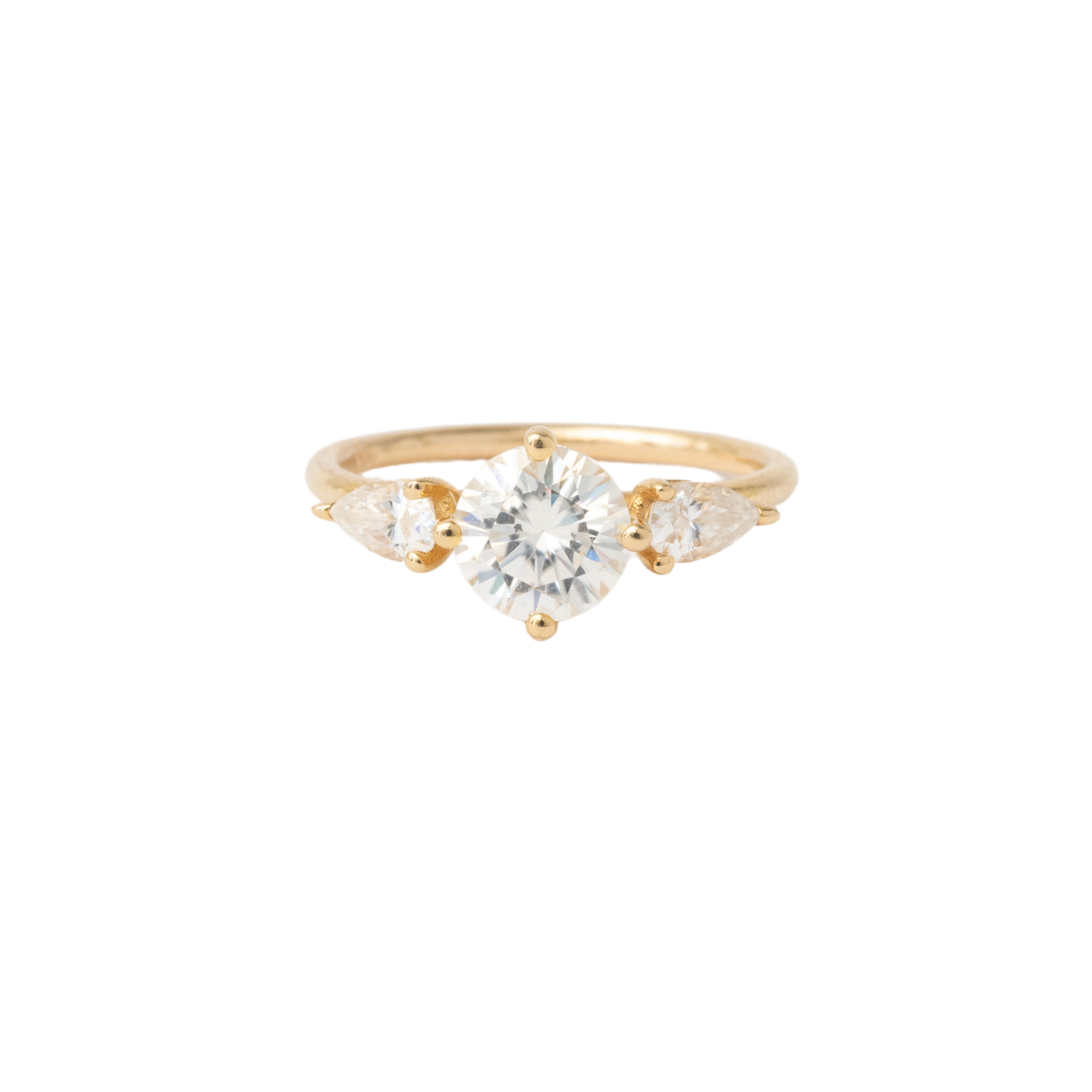 Commitment Collection: Ivy Three Stone Ring