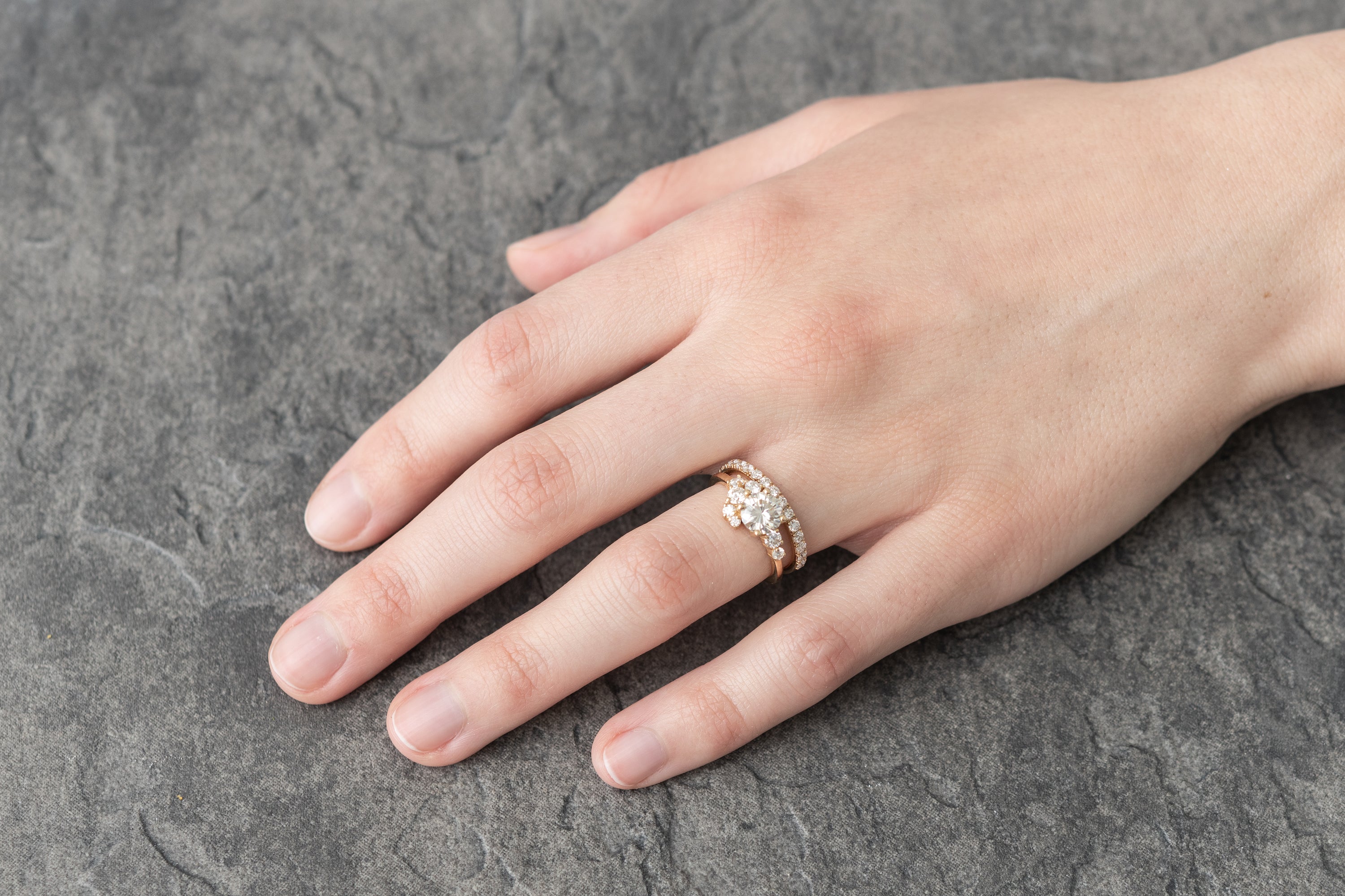 Commitment Collection: Laurel Cluster Ring