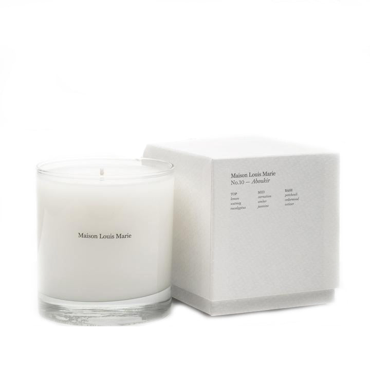Maison Louis Marie Jar Candle in the scent No.10 Aboukir