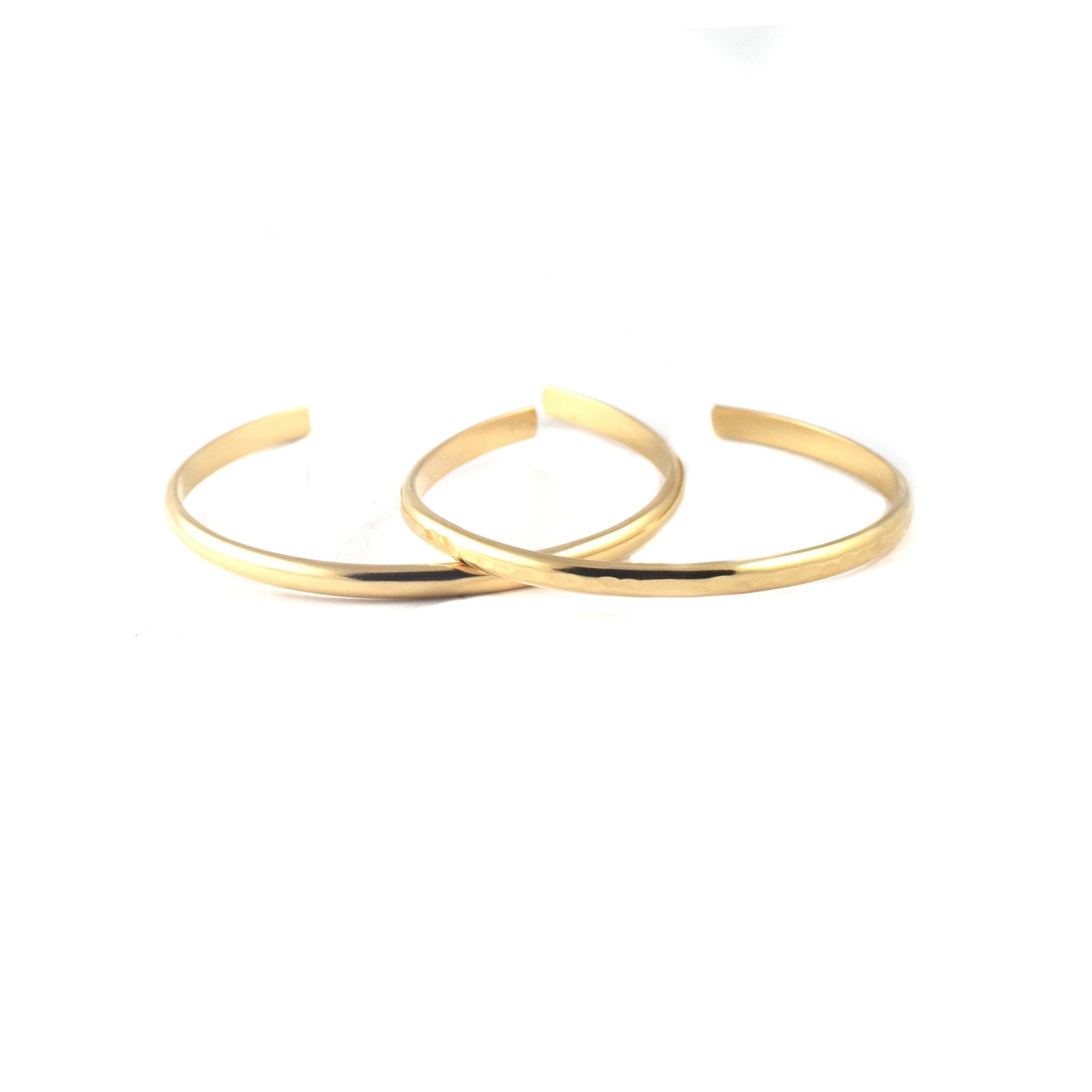 14k Goldfill Cuff Bracelet - Shelter Jewelry Shop DC