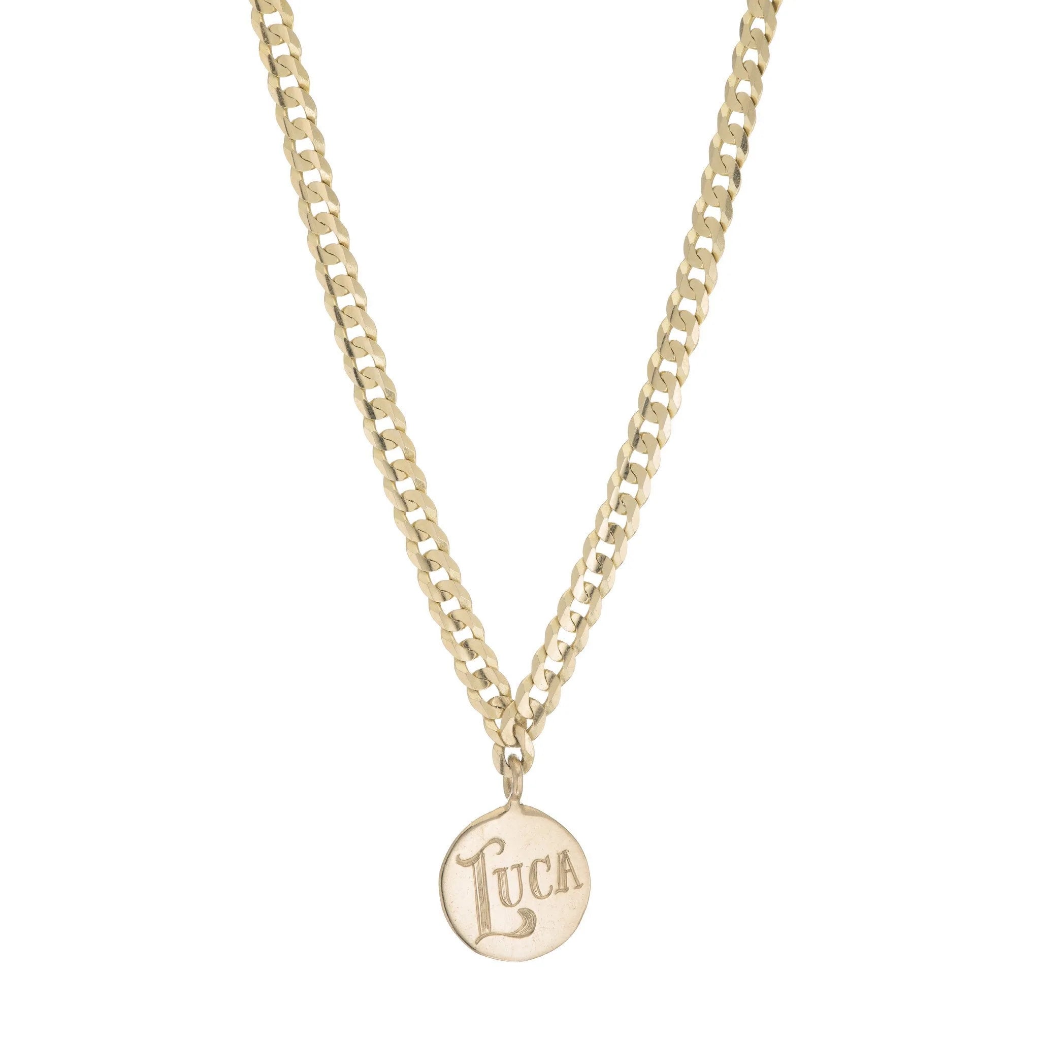 Medallion Signet Necklace — Customized + Collected Trunk Show