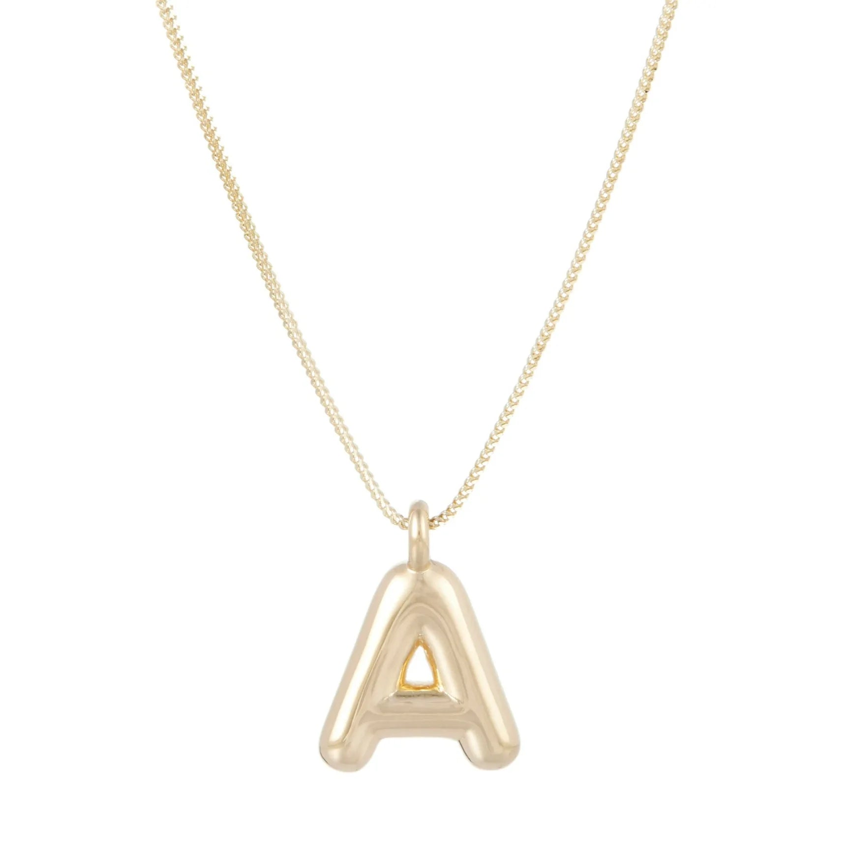 Helium Initial Necklace — Customized + Collected Trunk Show