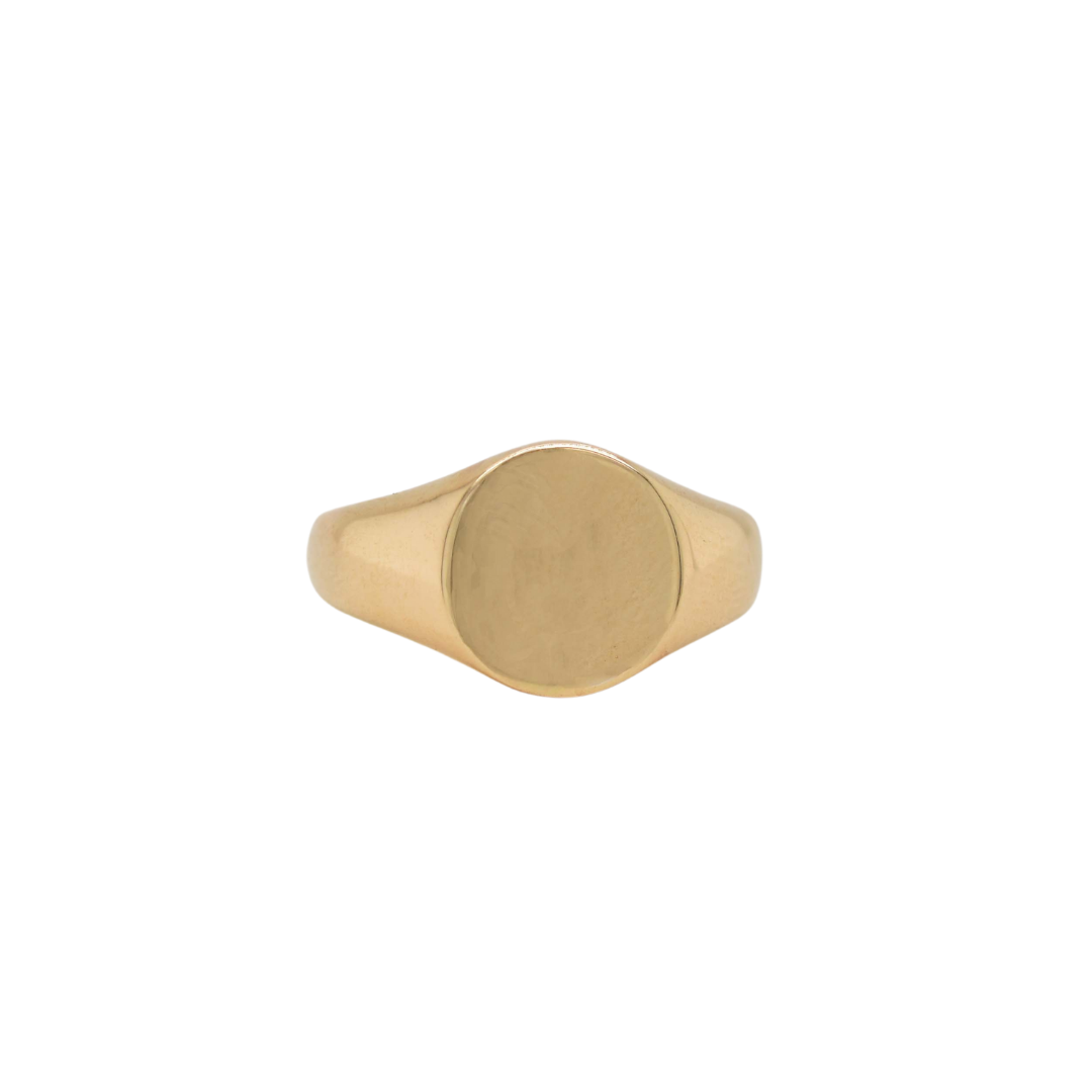 Rounded Heirloom Signet Ring