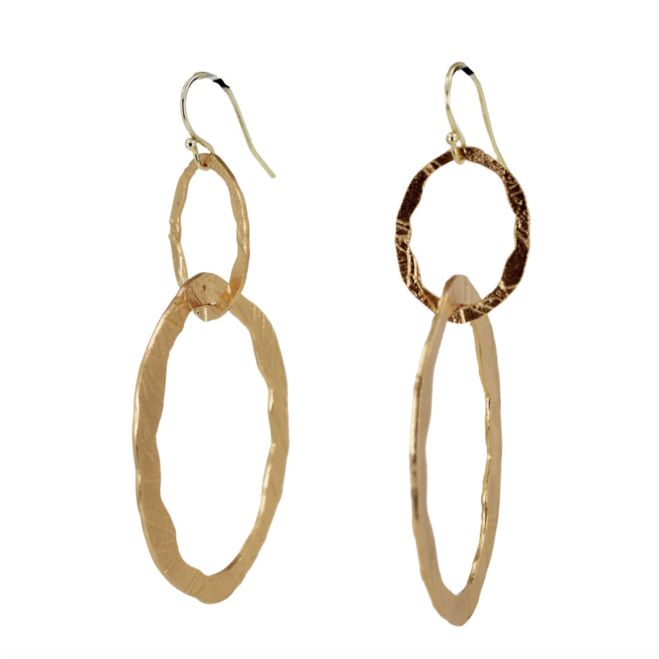 Climbing Higher Double Oval Earring