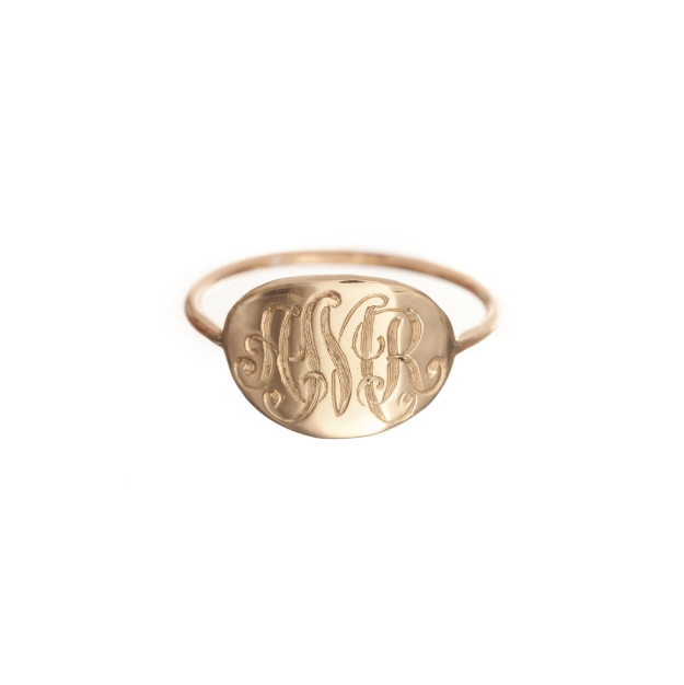 Slim Signet Ring