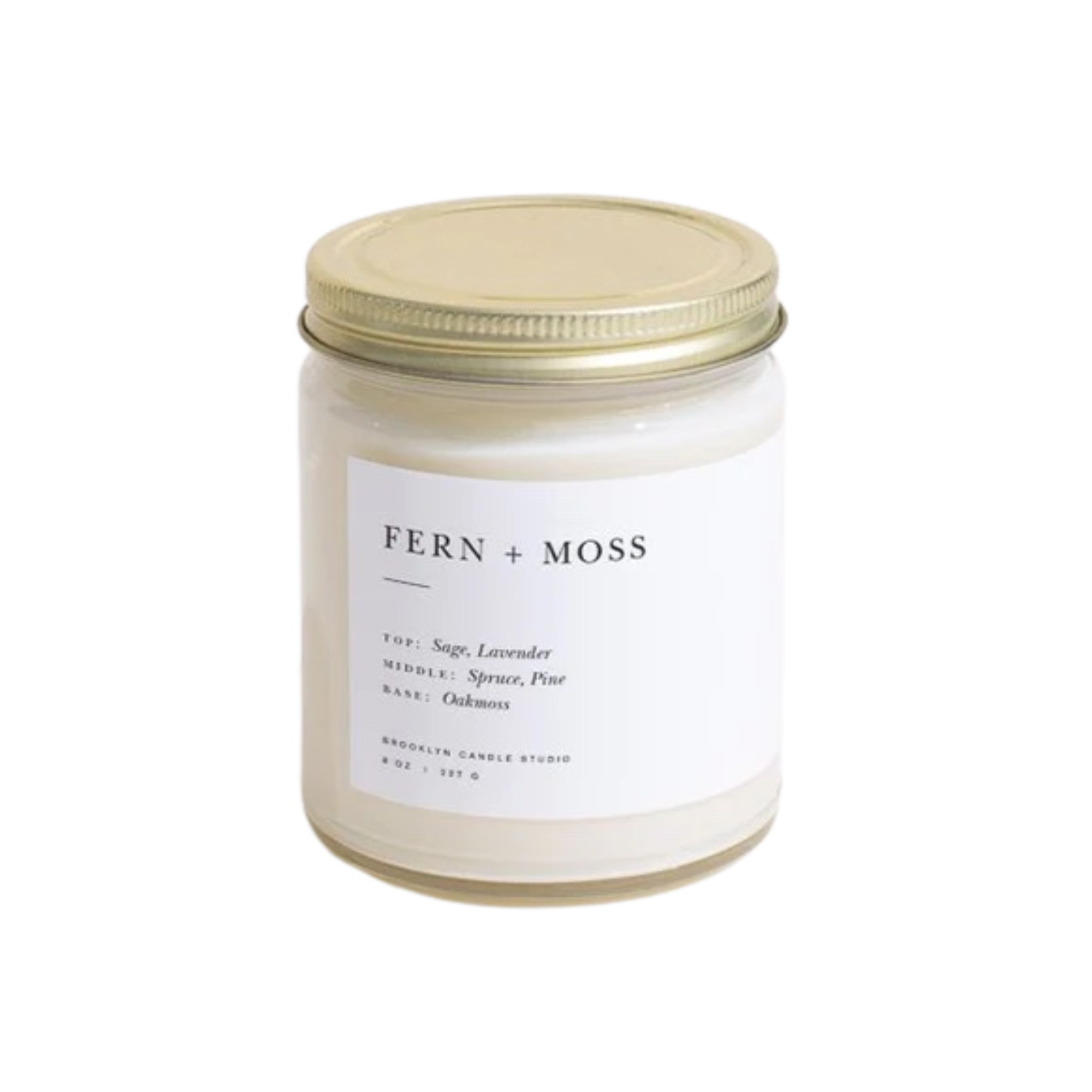 Fern + Moss Jar Candle