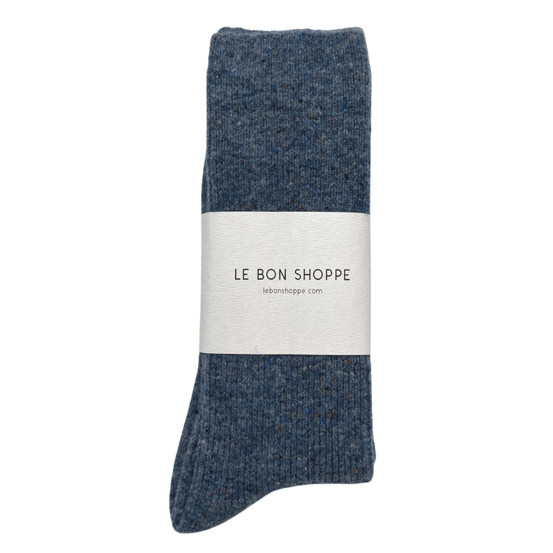 Le Bon Shoppe Snow Socks - Denim