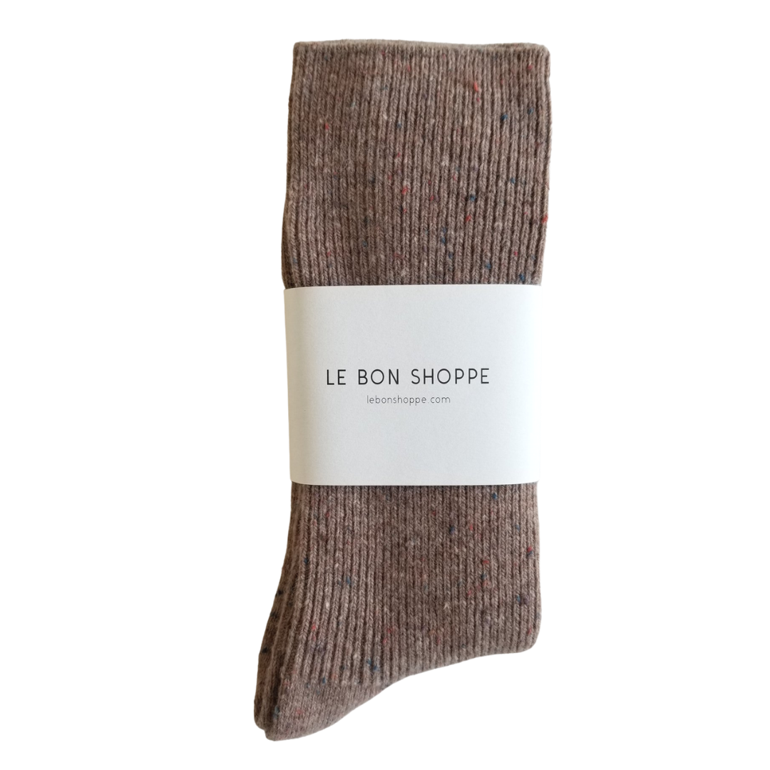 Le Bon Shoppe Snow Socks - Mauve