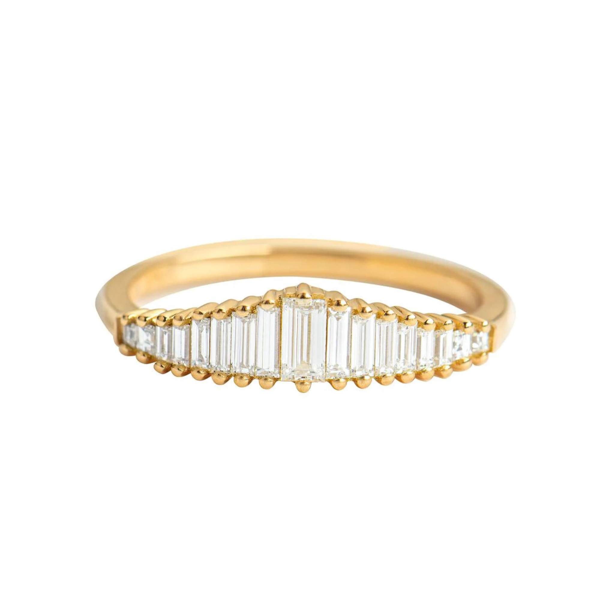 Art Deco Diamond Tiara Ring