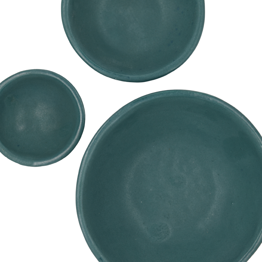 Large Shelter Dish - Emerald