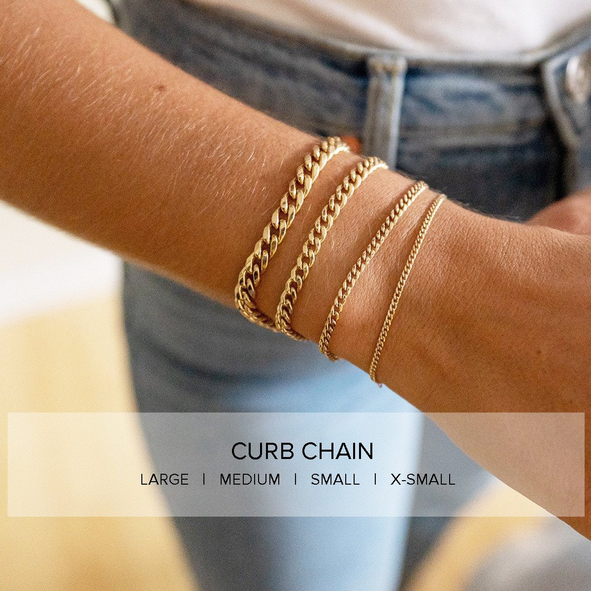 Small Curb Chain Bracelet